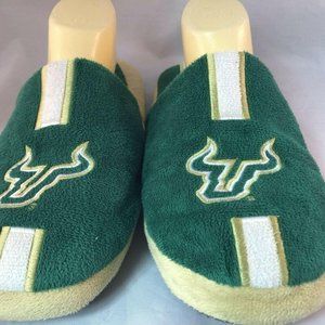 College Edition Mens USF Bulls Slippers